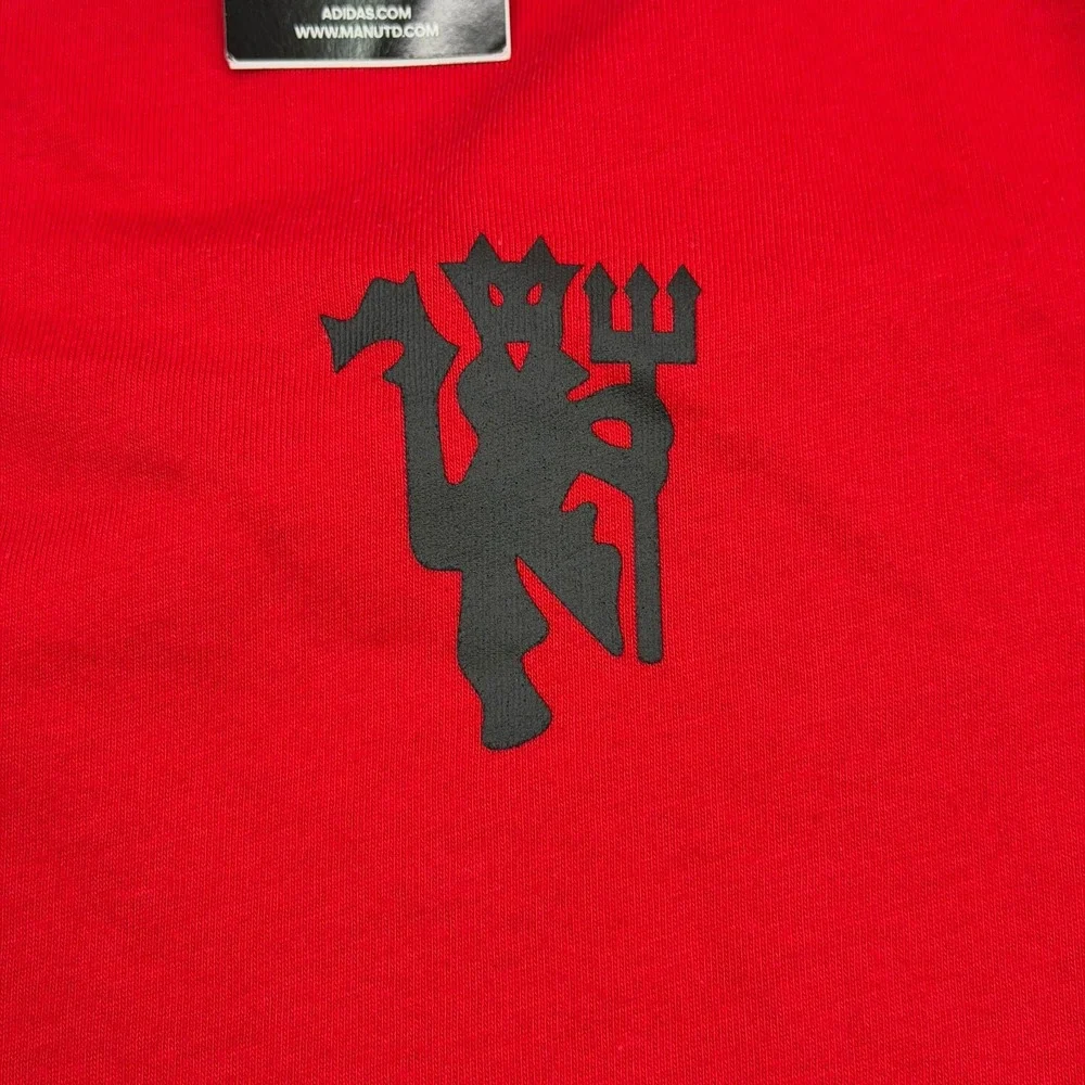 Adidas Manchester United T Shirt Men XXL Red Cristiano Ronaldo #7 Soccer Graphic